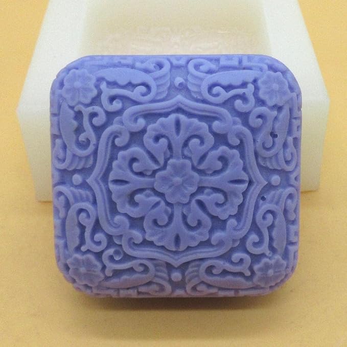 Silicone Soap Molds Kit l Soap Making Supplies l Moldes de Silicona para Resina l Candle Making Silicone Molds (Flower 14017)