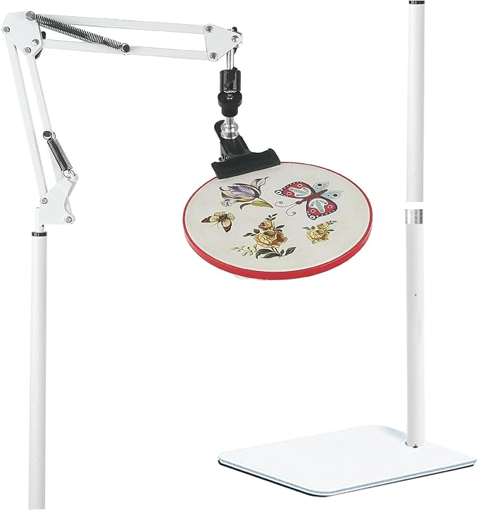 Embroidery Floor Stand Embroidery Stand Cross Stitch Stands Suitable for Embroidery Holder Stand Cross Stitch Stand Embroidery Hoop Stand Nurge ,Suitable for Embroidery Kit