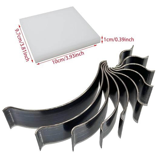 11 PCS Leather Punch Tools, 10 PCS Leather Corner Edge Punch Tool with Perforated Matting, Leather Craft DIY Tool Set, Leather Hole Punch Set for DIY Leather Crafts