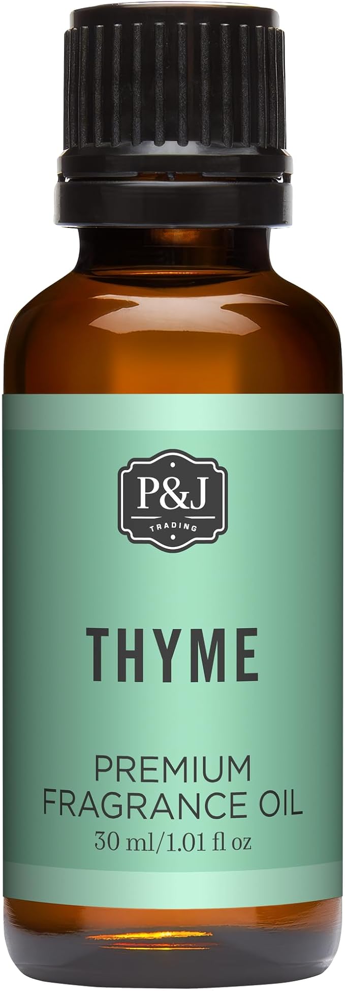 P&J Fragrance Oil - Thyme 30ml - Candle Scents, Soap Making, Diffuser Oil, Fresh Scents