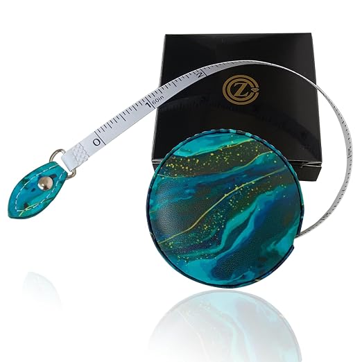 Tape Measure Body Measuring Tape，Medical Body Cloth Tailor Craft Dieting Measuring Tape, Dual Sided Retractable Ruler Colour Printed Soft Tape Measure Retractable