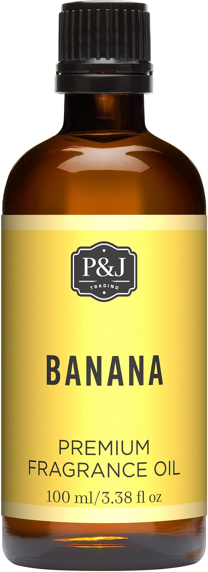 P&J Trading - Banana Scented Oil 100ml - Fragrance Oil for Candle Making, Soap Making, Diffuser Oil