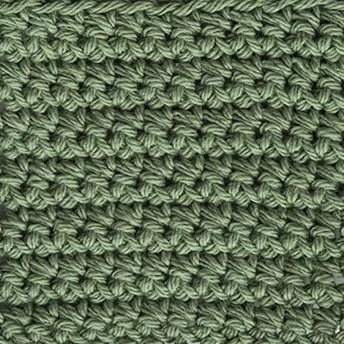 Lily Sugar'n Cream Cone Cotton Yarn for Dishcloths, Sage