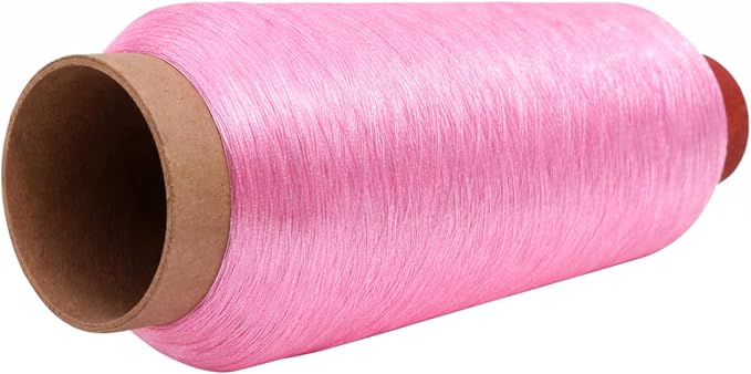 Mandala Crafts Metallic Baby Pink Embroidery Floss for Sewing, 3281 Yard Spool