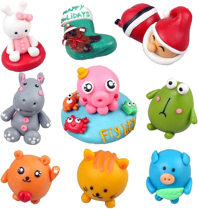 CiaraQ Polymer Clay Kit, Mini Modeling Clay Set | for Kids/Beginners/Artist, 32 Colors