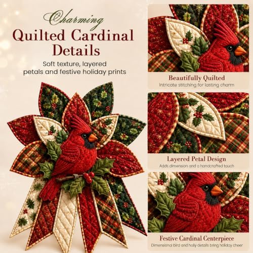 Daily Partner Quilted Christmas Door Hanging DIY Sewing Kit (D)