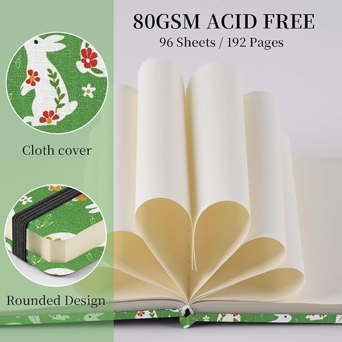 4.8" Pocket Sketch Book,80gsm Hardcover Art Sketchbook for Drawing Journal