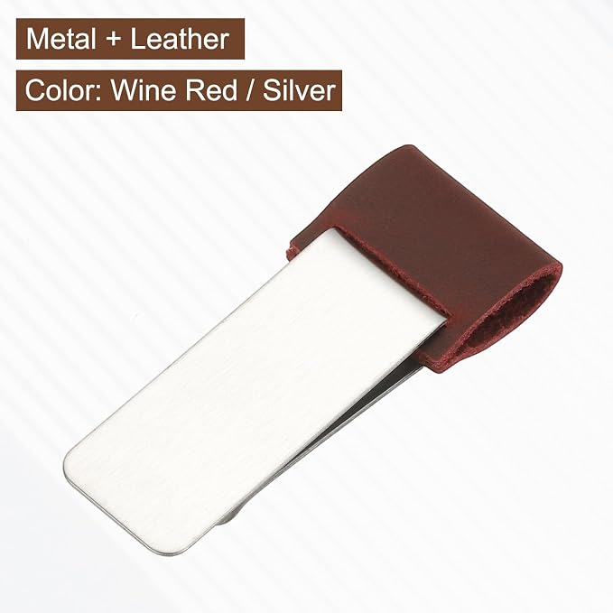 PATIKIL Pen Loop for Notebook Wine Red
