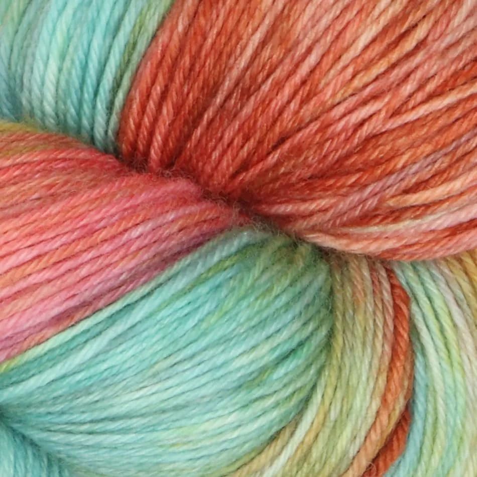 KnitPro Symfonie Fingering Weight Merino Wool Yarn 100g, Mystic Lagoon