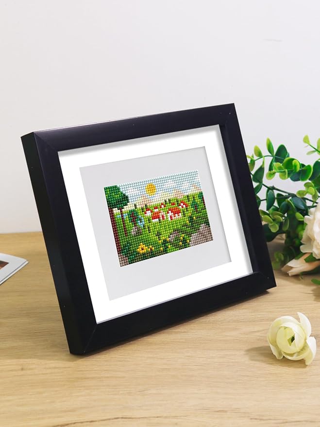 PeakLuv Small Diamond Art Kits Landscape Mini Diamond Painting for Adults