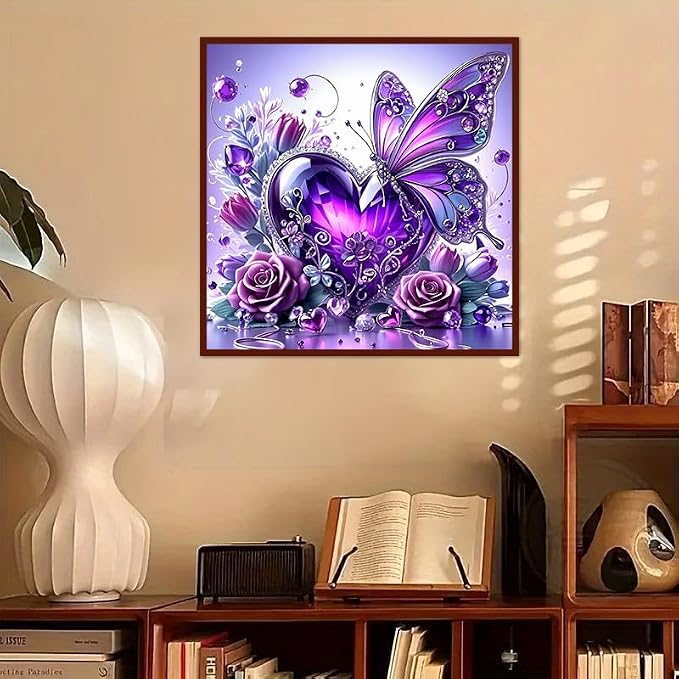 Butterfly Diamond Art Kits for Adults 12 x 12inch