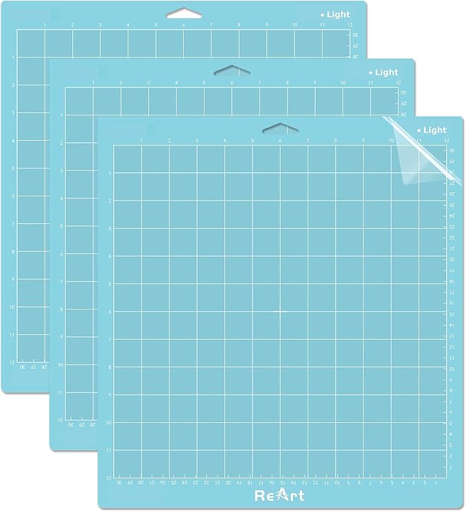 ReArt Light Grip Cutting Mat 12x12 inch 3 Pack