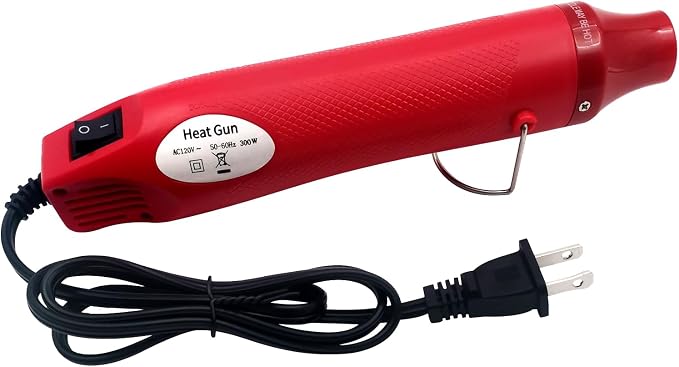 Heat Gun, Mini Hot Air Gun for DIY Crafts Portable Heat Air Gun Tool for Embossing Shrink Wrapping Drying Paint | DIY Crafts, Portable, Embossing, Shrink Wrapping, Drying Paint