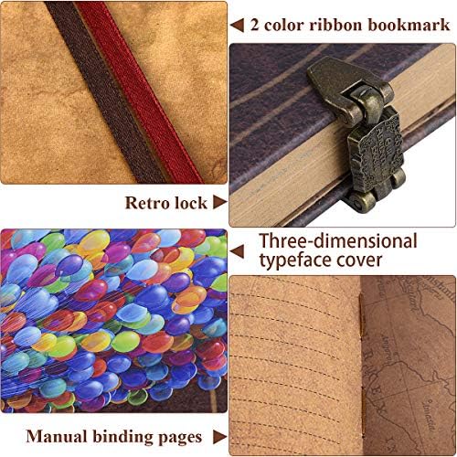 Our Adventure Book Scrapbook for Couples | Vintage DIY photo album journal for wedding, anniversary, travel memories, tickets, notes, stickers, and keepsakes