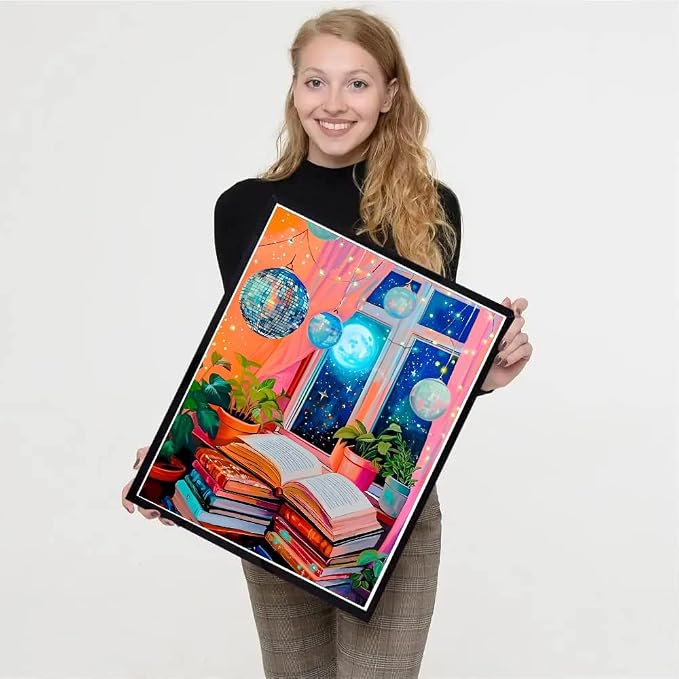 Square Book Square Diamond Art Kits for Adults Diamond Painting Kit