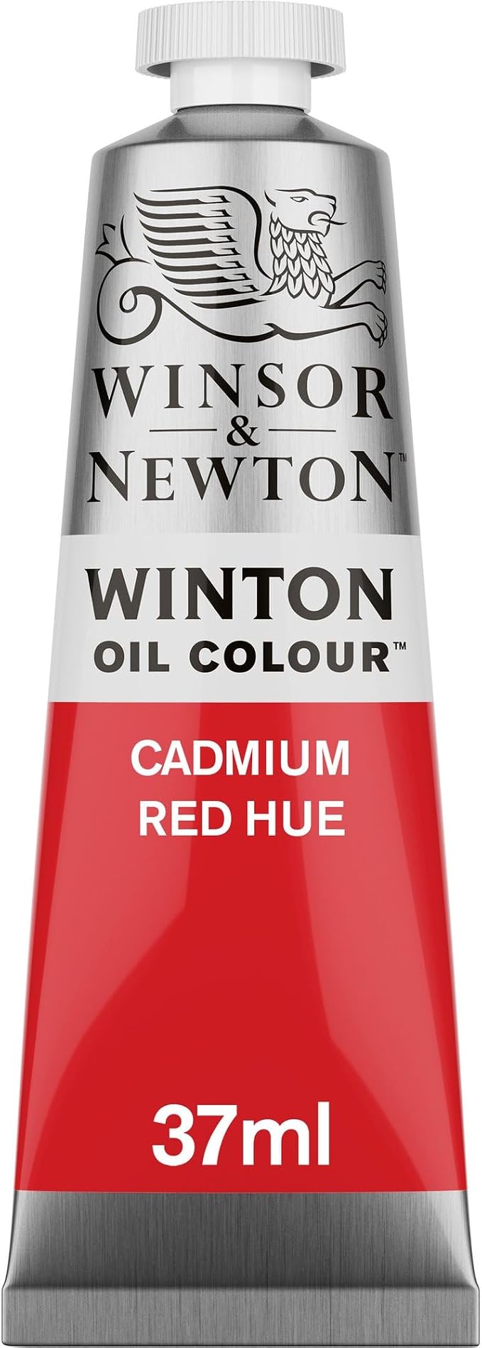 Winsor & Newton Winton Oil Color, 37ml Tube, Cadmium Red Hue | High-quality pigments, Durable, Lightfast, Permanent, Uniform Consistency, Great Pigment Load