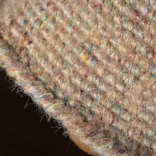 Sparkle Yarn, Colorful Yarn, Fuzzy Yarn for Crocheting Knitting Crafts, Set of 3 Rolls (Misty Starburst)