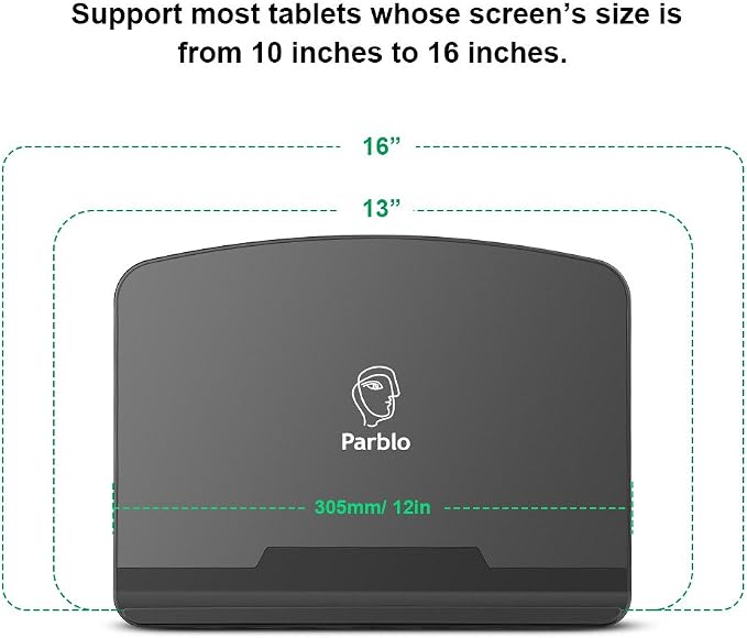 Parblo PR 100 Universal Drawing Tablet Stand Adjustable for 10 to 16 Inches Digital Graphics Drawing Monitors Art Tablets Laptops