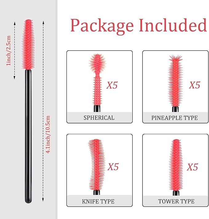 Sewing Machine Cleaning Brushes - 20 PCS Reusable Silicone Dense Bristles Clean Brush for Internal and Spool Area