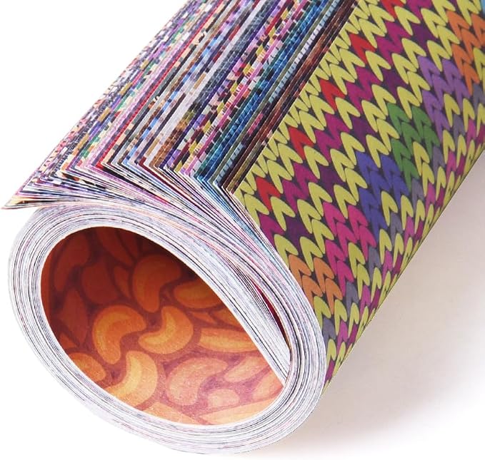 6x6" Origami Paper,50Sheets Double Sided Colored Paper,Square Craft Paper