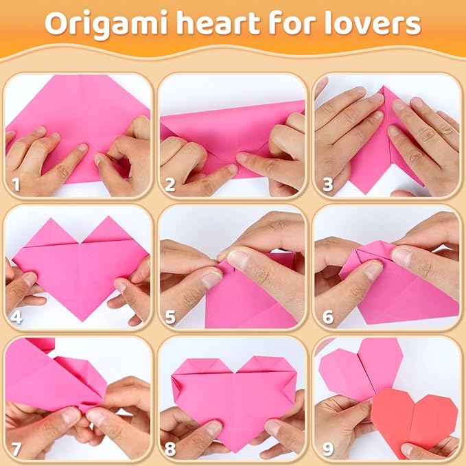 Praisebank Dark Blue Origami Paper, 220pcs 6x6 inch, Double Sided Color, Origami Paper Kit for Crafts, Origami Kit.