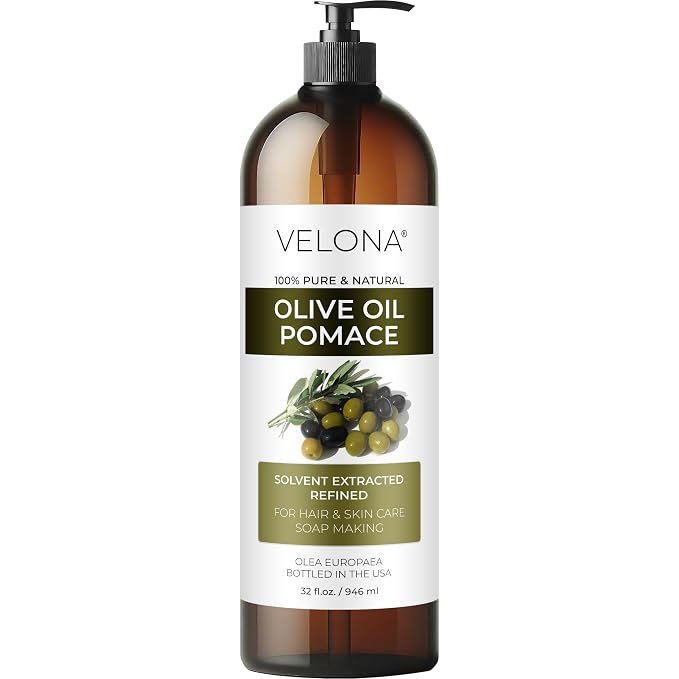 velona Olive Pomace Oil - 32 fl oz, Solvent Extracted, Refined, with Pump