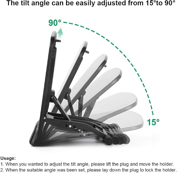 Parblo PR 100 Universal Drawing Tablet Stand Adjustable for 10 to 16 Inches Digital Graphics Drawing Monitors Art Tablets Laptops