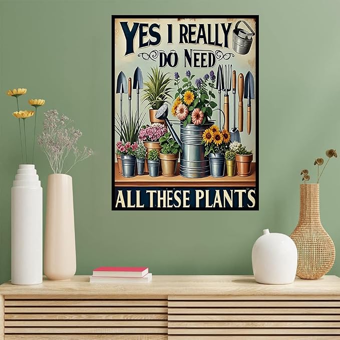Benjenes Garden Diamond Art Kits for Adults, Diamond Painting Kits
