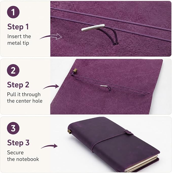 Pack of 6 Elastic Closure for Travelers Notebook- Stretchy Closure Bands Accessories for Travel Journal Daily Planner
