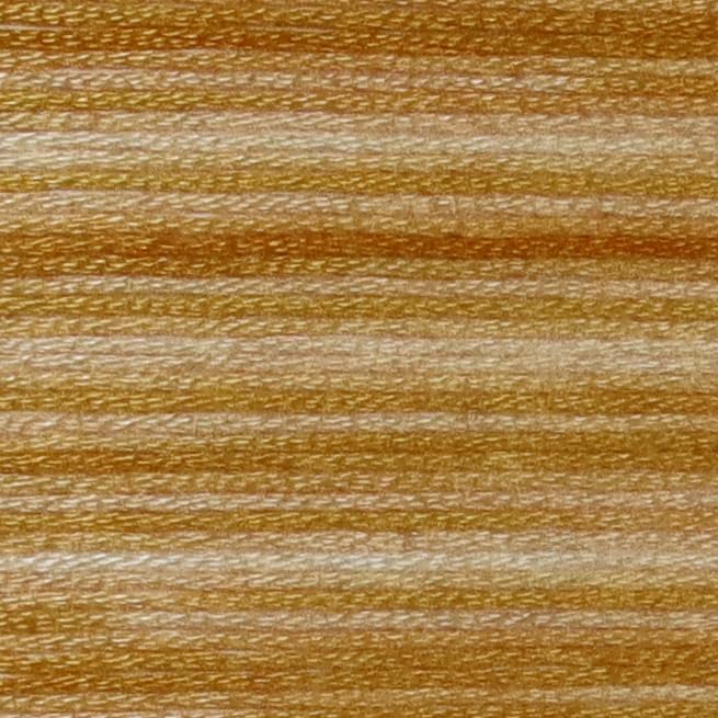 KCS Big skeins of 25 Meters Size 25 Color Variegated Cross Stitch Stranded Threads,6 skeins,4128