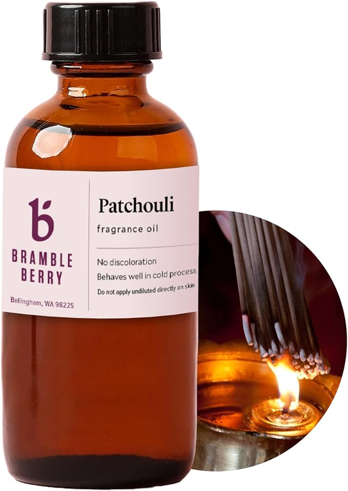 Brambleberry Patchouli Fragrance Oil | Patchouli Scent for DIY Soap, Lotion
