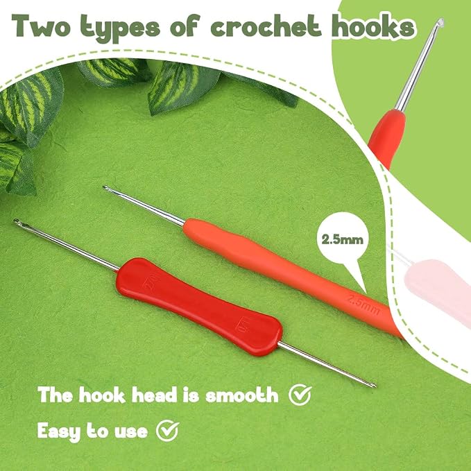 kgxulr Crochet Kit, Tulip Crochet Kit for Beginners, Knitting Kit | Beginner Crochet Kit, Crochet Flower Kit with Step-By-Step Video Tutorials, Beginner Crochet Kit for Adults