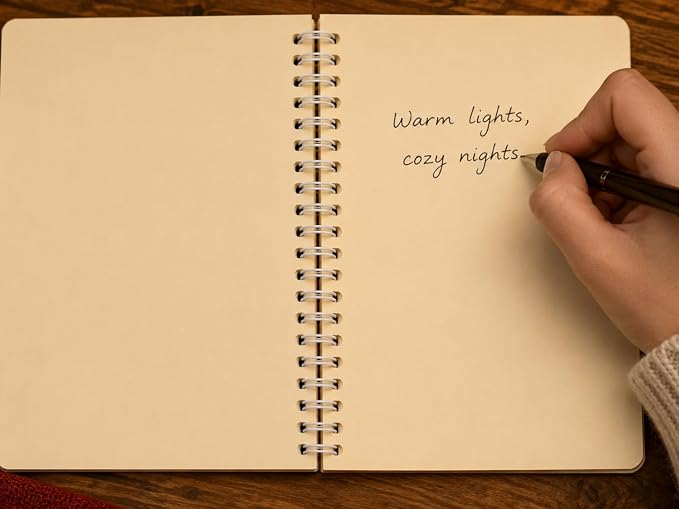 100 Pages DIY Christmas Pearl Diamond Art Painting Notebook，Style D