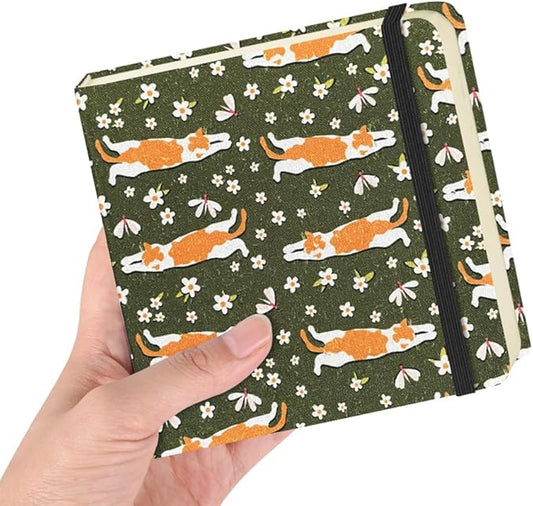 4.8" Pocket Sketch Book,80gsm Hardcover Art Sketchbook for Drawing Journal