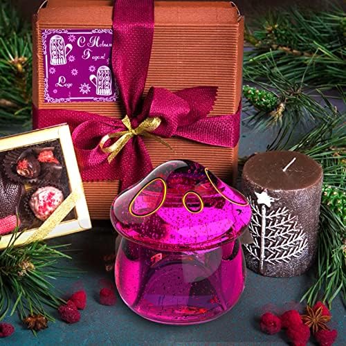 Juome Jar Resin Molds Silicone, Mushroom Jar Silicone Molds for Epoxy Resin | Mushroom Jars Silicone Molds with Lid for Epoxy Resin Casting for DIY Jewelry Storage Box, Candy Container, Home Decoration