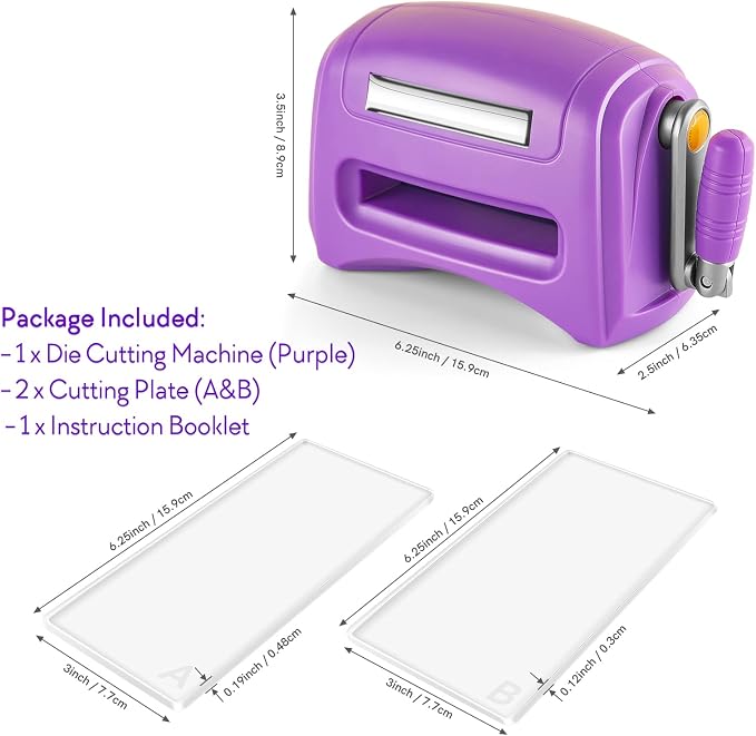 Mini Portable Die Cutting Machine for Crafting,DIY Die Cuting Embossing Machine Paper Card Craft Scrapbooking Dies Manual Machine Cutter Arts Projects Crafat Scrapbooking Supplies Scrapbooking Tool