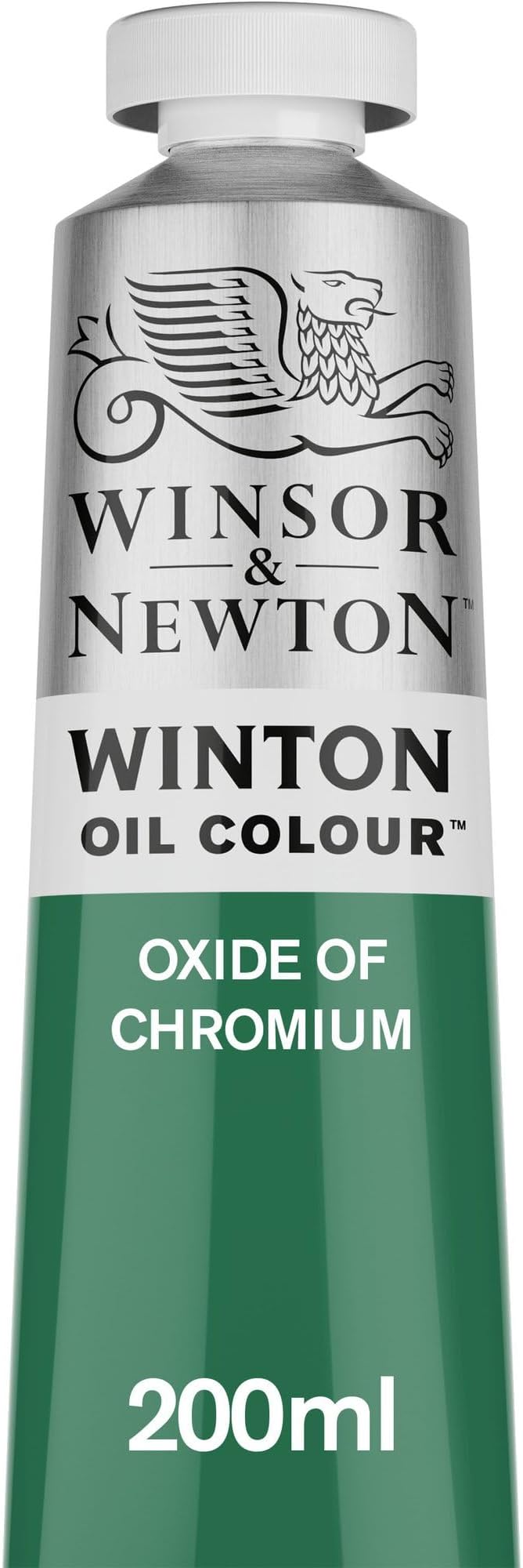 Winsor & Newton Winton Oil Color, 200ml Tube, Oxide of Chromium | Artist pigments, Durable, Lightfast, Permanent, Uniform Consistency, Great Pigment Load