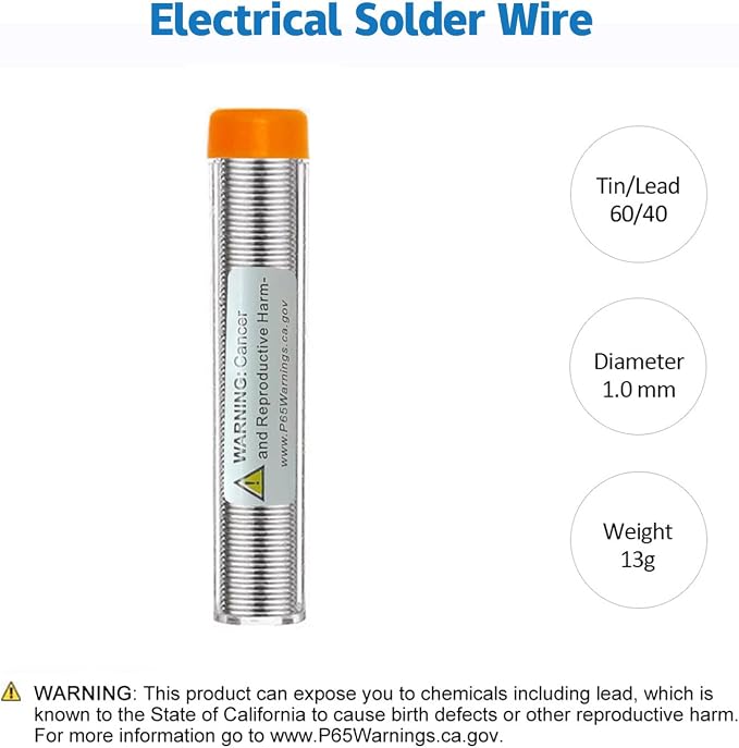 LDK Soldering Iron Kit Electronics, 60W 110V [Upgraded] Soldering Kit