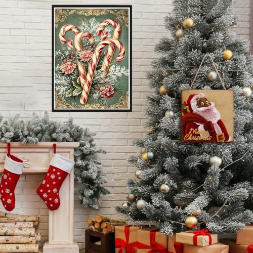 Axquilon Christmas Diamond Art Kits for Adults 12x16 inch