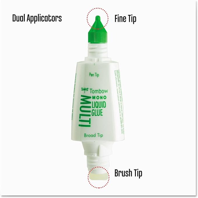 Tombow Mono Multi Liquid Glue, 0.88 Ounce, Single