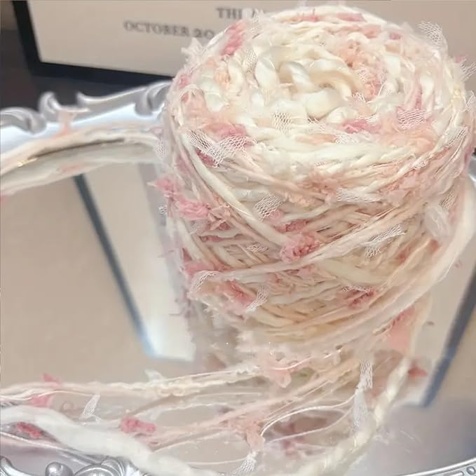 Artisanal Yarn Fancy Yarn Multifiber Blended Yarn Novelty Colorful Soft