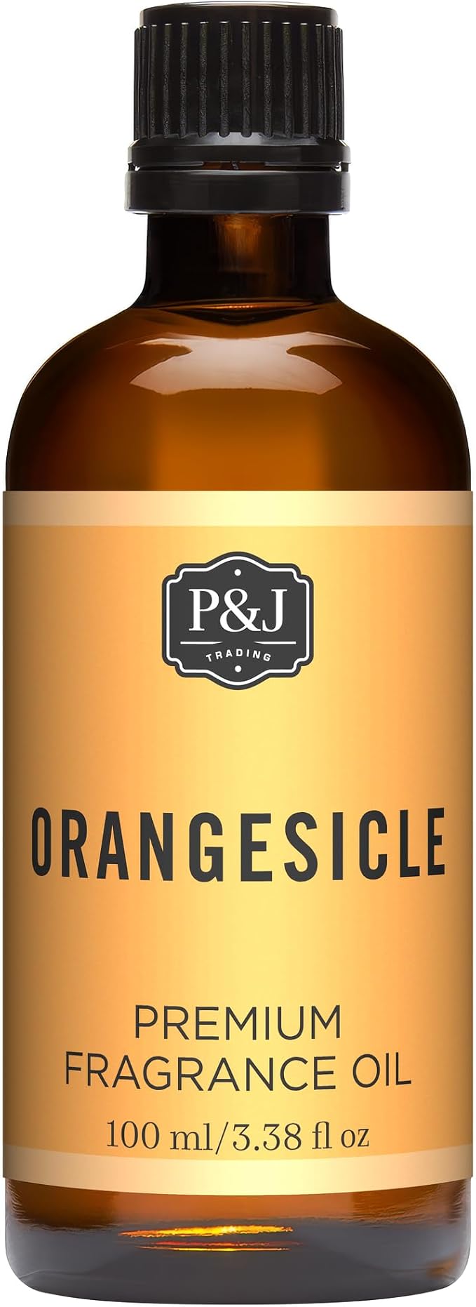 P&J Fragrance Oil | Orangesicle Oil 100ml - Candle Scents for Candle Making, Freshie Scent, Soap Making Supplies, Diffuser Oil Scents