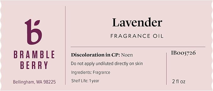 Bramble Berry Lavender Fragrance Oil | Lavender for Soap, Candles & Lotion
