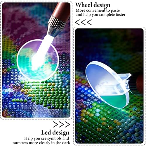 Outus 6 Pcs Diamond Art Roller Tool, Diamond Painting Wheel Tool