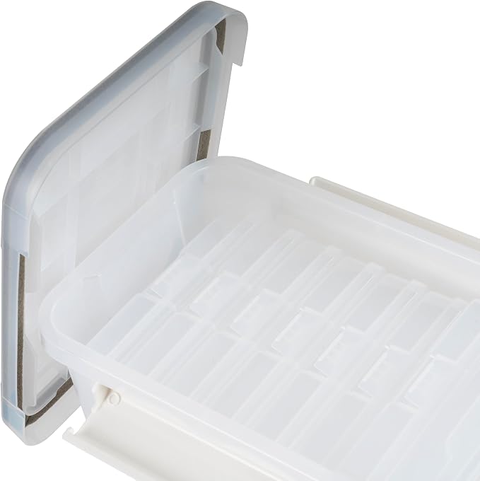 IRIS USA Photo Storage Box |Made in USA| 7 Cases - Clear