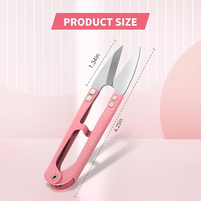 CZZXI 3PCS Thread Snips, High-Carbon Steel Thread Cutter | 4.25inch Yarn Scissors for Sewing, Quilting, Knitting, DIY, Jewelry Making, Bonsai Bud and Leaves Pruning.
