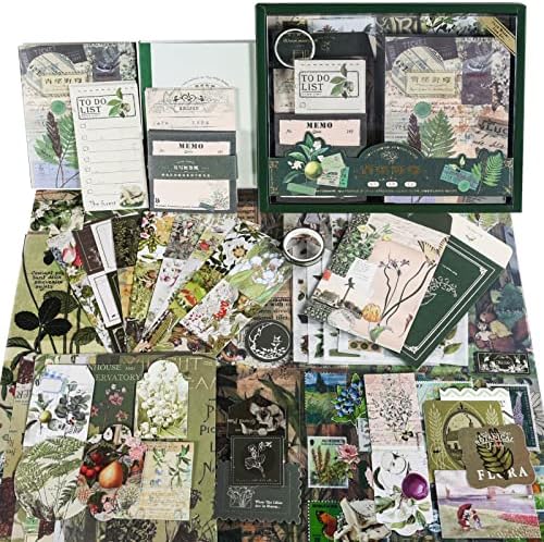 Scrapbook Supplies Kit, Vintage Junk journaling Supplies, Scrapbooking Kit