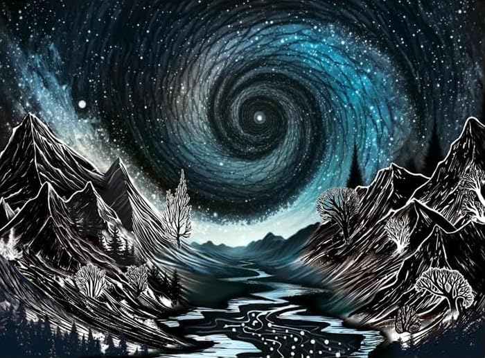 DYAIANGMU Scenery Paint by Numbers Kit for Adults Beginners 19.6X15.7inch