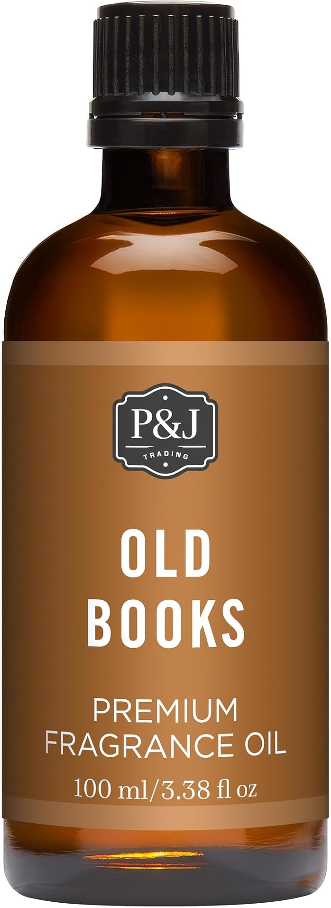 P&J Trading - Old Books Scented Oil 100ml - Fragrance Oil for Candle Making, Soap Making, Diffuser Oils