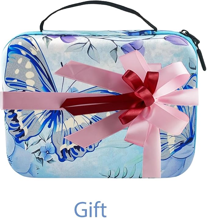 30 Slot Diamond Painting Storage Containers | Blue 30-slot storage box with tools & accessories for diamond art